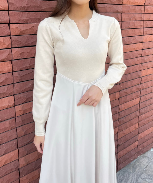 knit docking dress