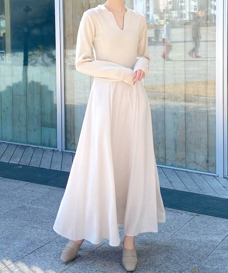 knit docking dress