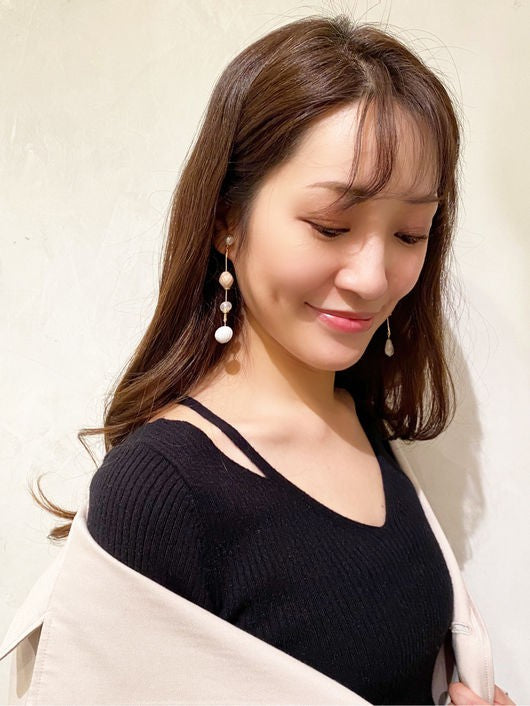 mix motif chain earrings