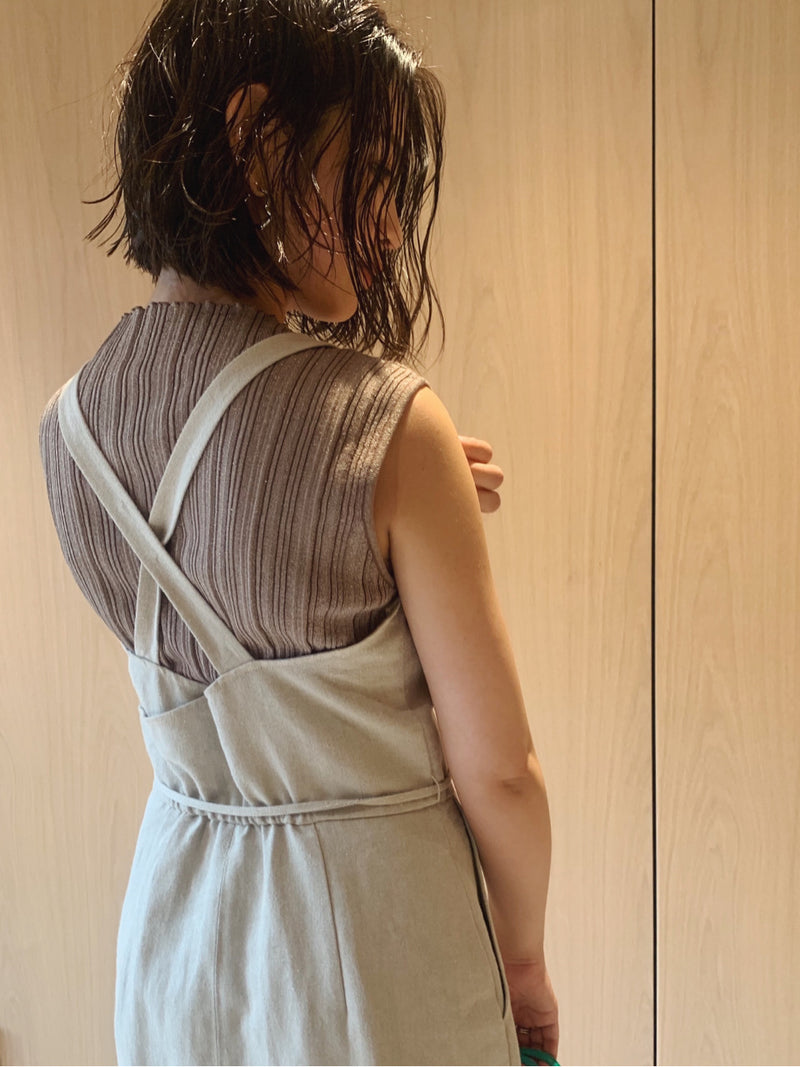 organics amesli heavy linen dress