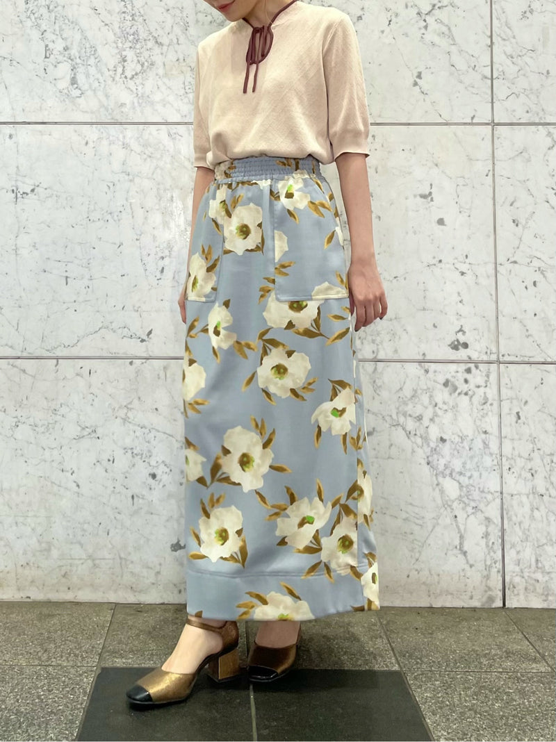 floral I-line skirt