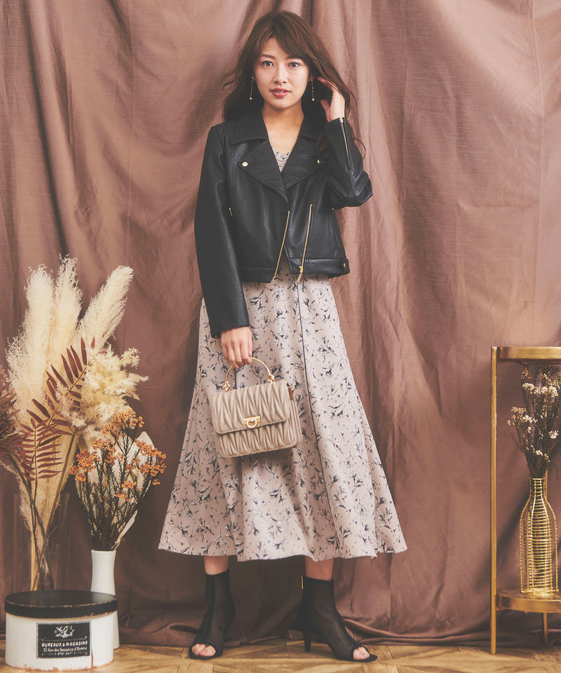 blurred touch flower dress