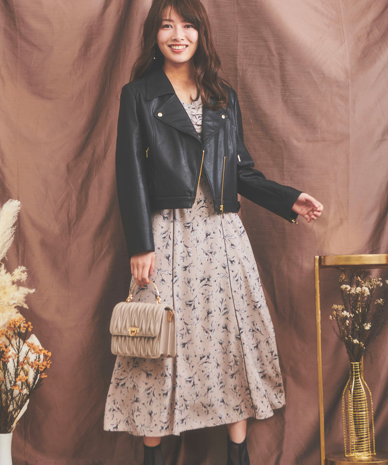 blurred touch flower dress