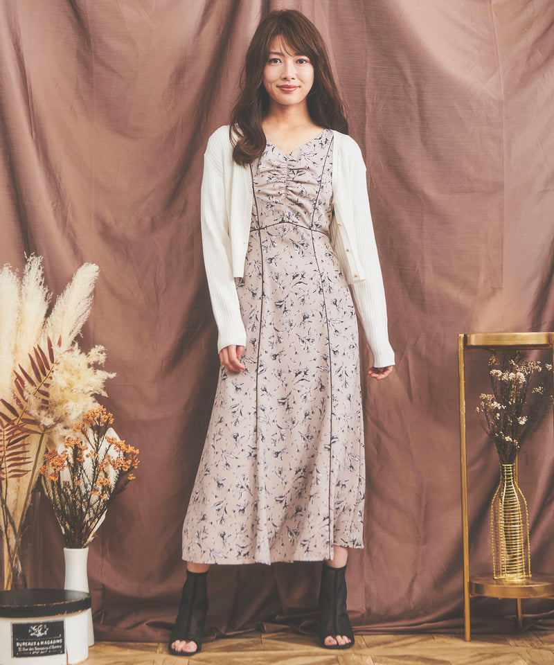 blurred touch flower dress