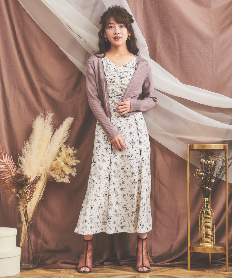 blurred touch flower dress