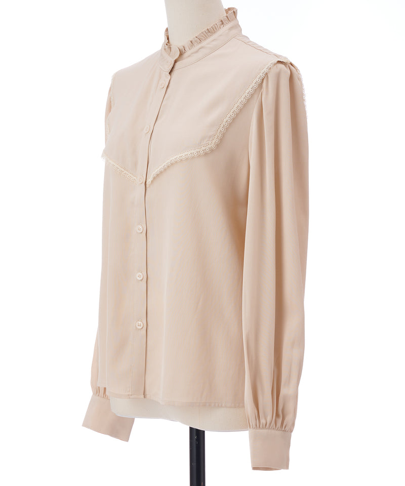 square collar blouse