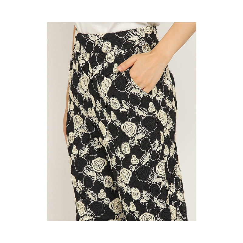 tone lace pants
