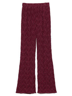 cut lace pants