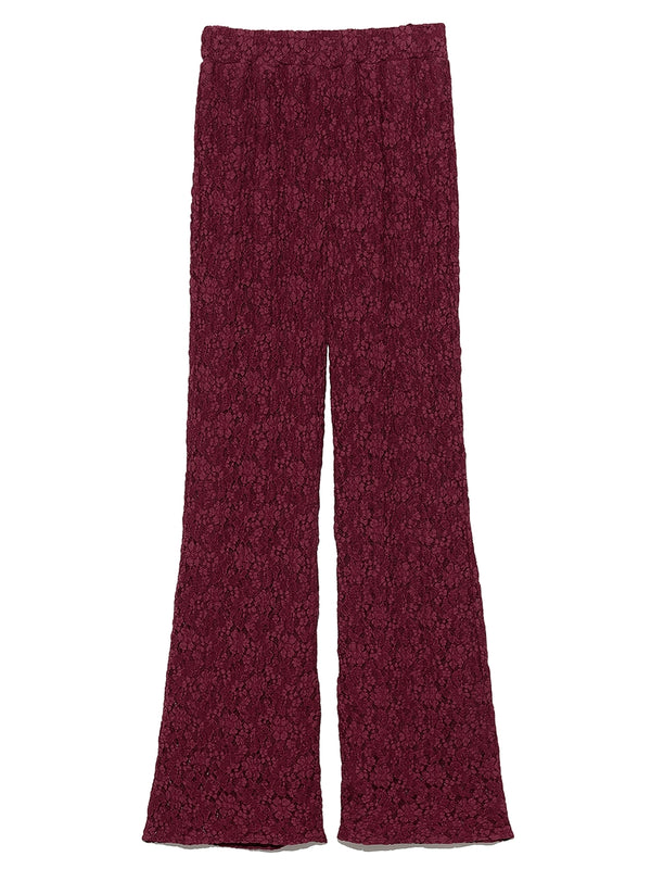 cut lace pants