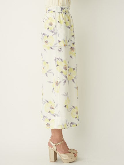 floral I-line skirt