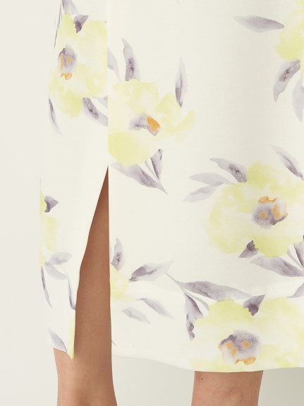 floral I-line skirt