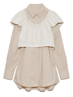 shirt with bustier