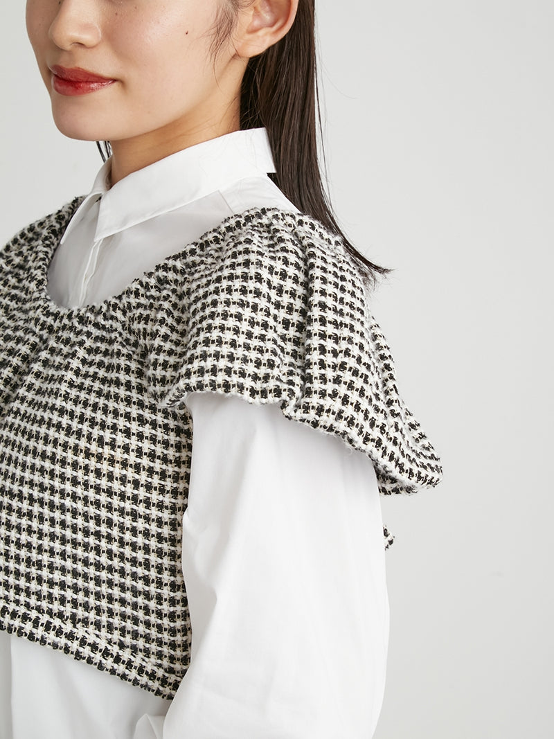 shirt with bustier