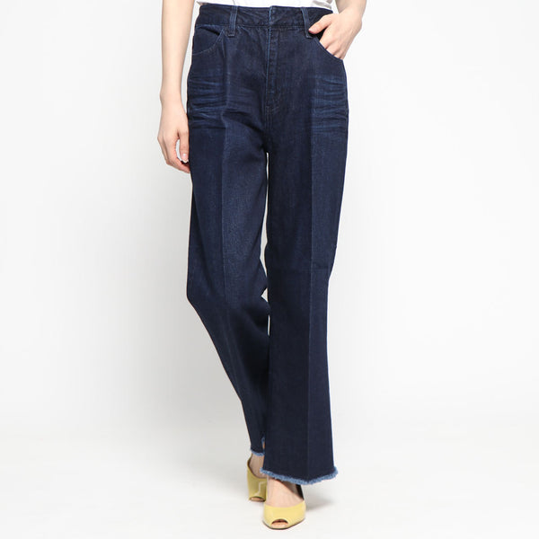 linde hem denim pants