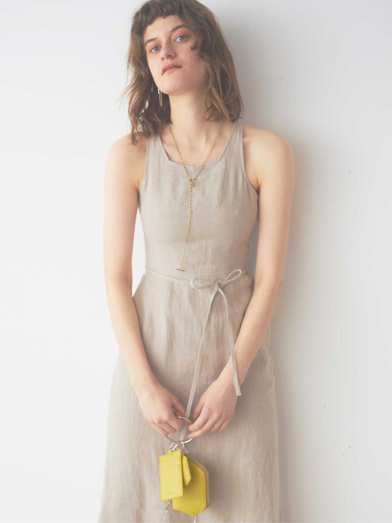 organics amesli heavy linen dress