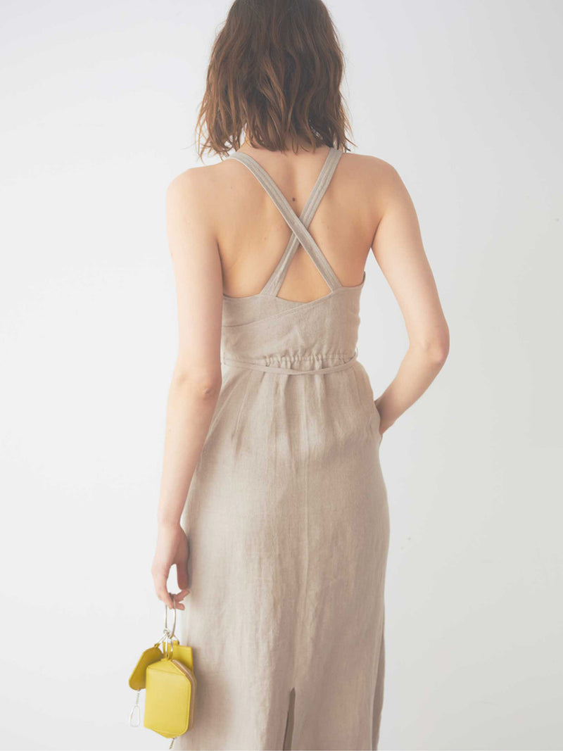 organics amesli heavy linen dress