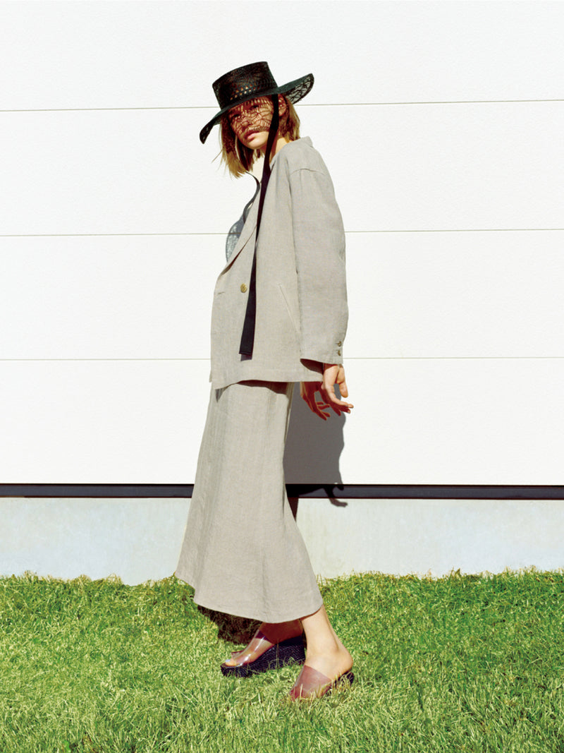 organics amesli heavy linen dress