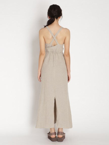 organics amesli heavy linen dress