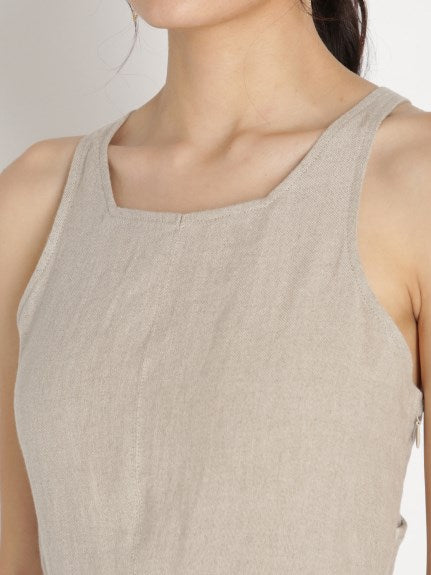 organics amesli heavy linen dress