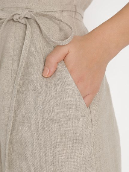 organics amesli heavy linen dress