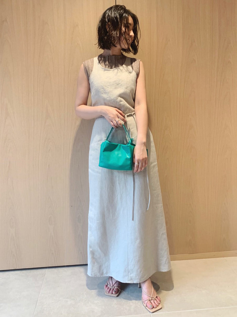organics amesli heavy linen dress