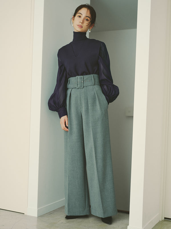 sustainable wide pants