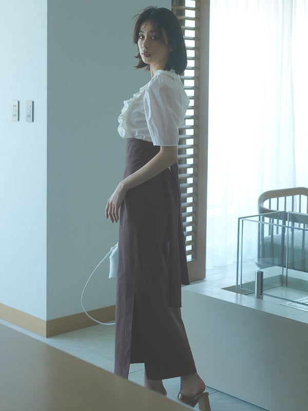 slit pencil skirt