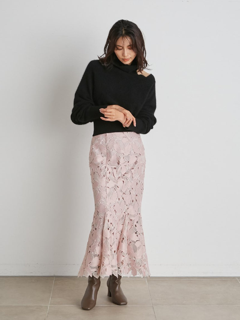 mermaid lace skirt