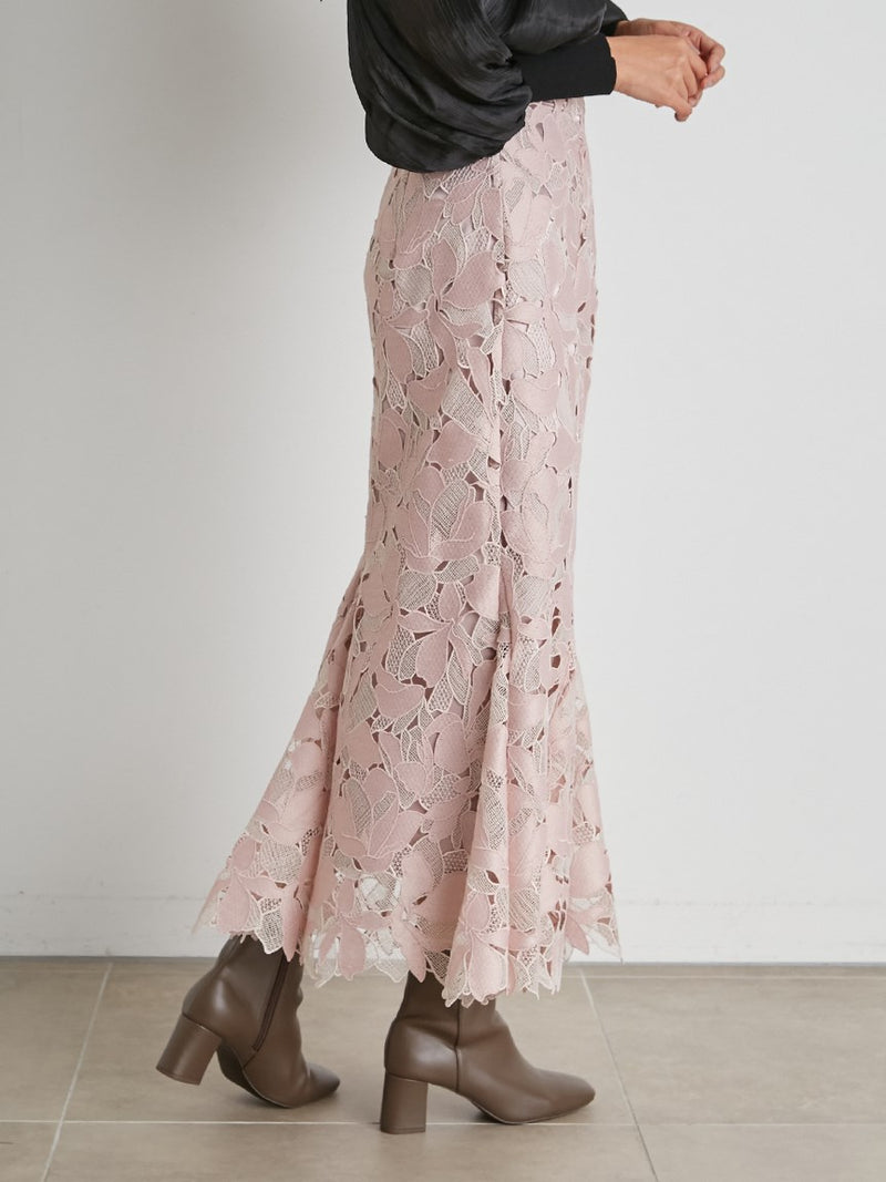 mermaid lace skirt