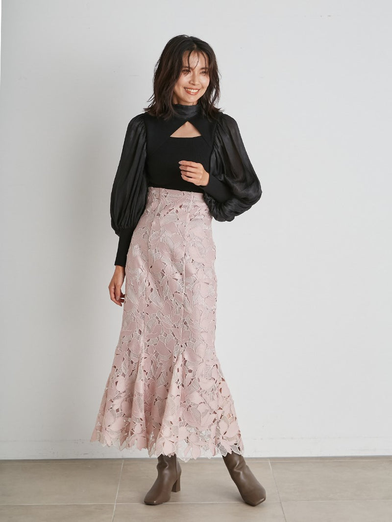 mermaid lace skirt