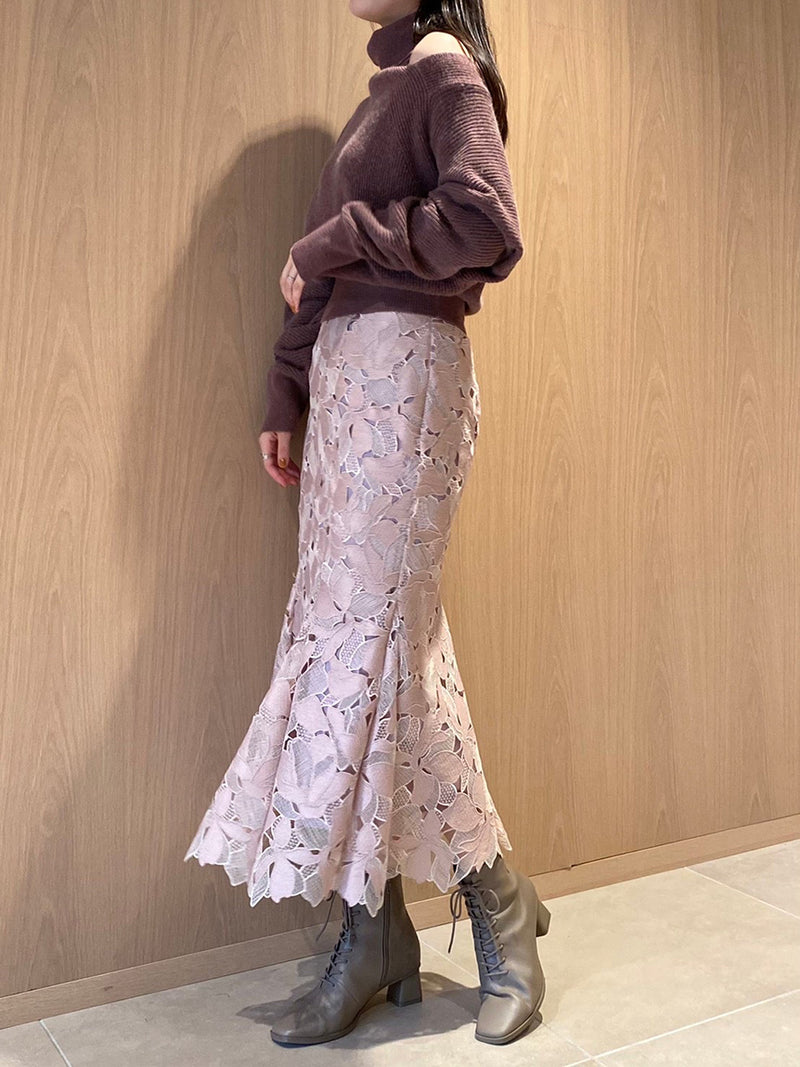 mermaid lace skirt