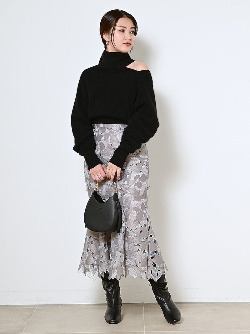 mermaid lace skirt
