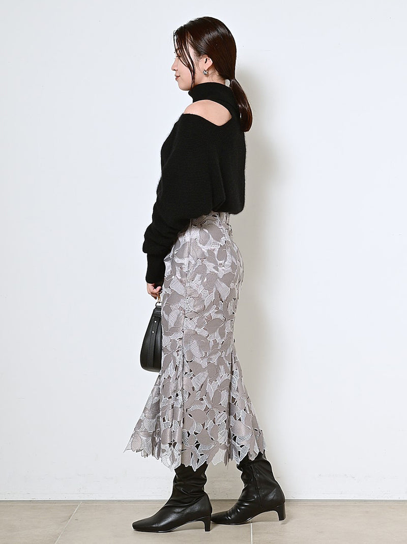 mermaid lace skirt