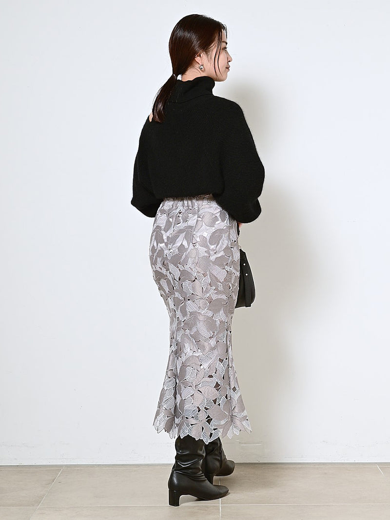 mermaid lace skirt