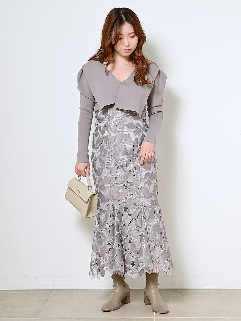 mermaid lace skirt