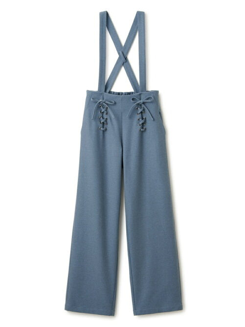 2way lace up ribbon pants