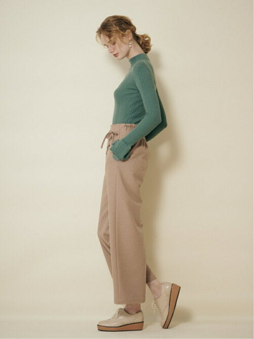 2way lace up ribbon pants