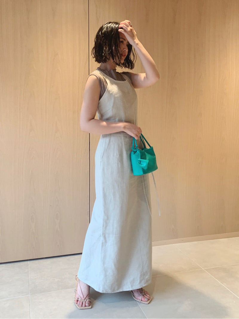 organics amesli heavy linen dress