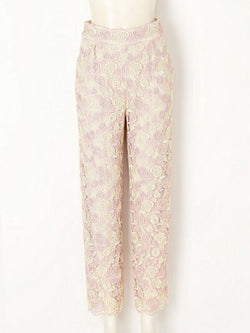 tone lace pants