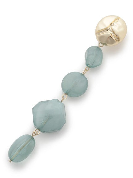 stone long earrings