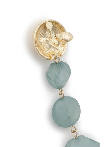 stone long earrings